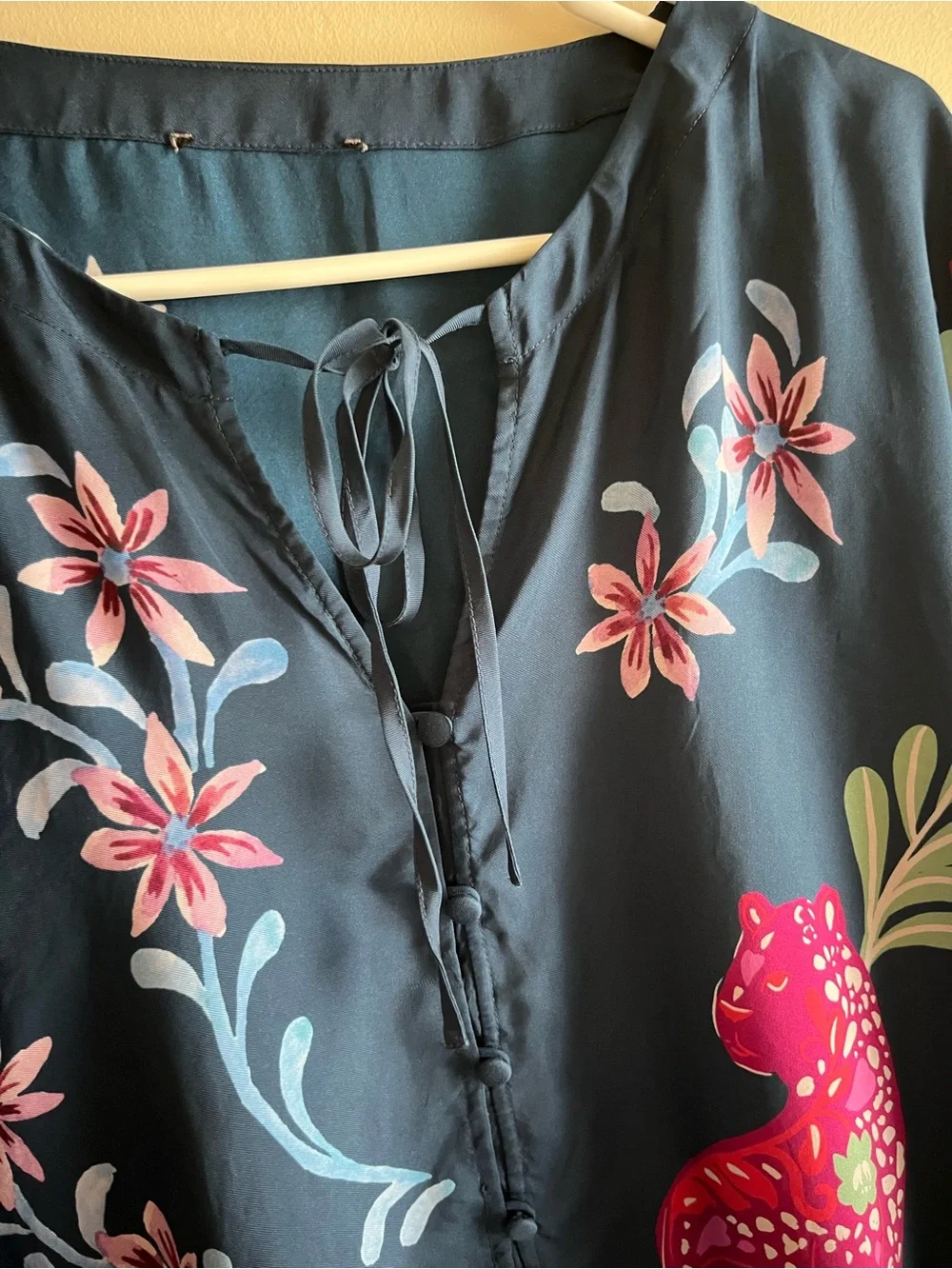 Johnny Was Harlan Blouse in Leilana Print Sz Medium